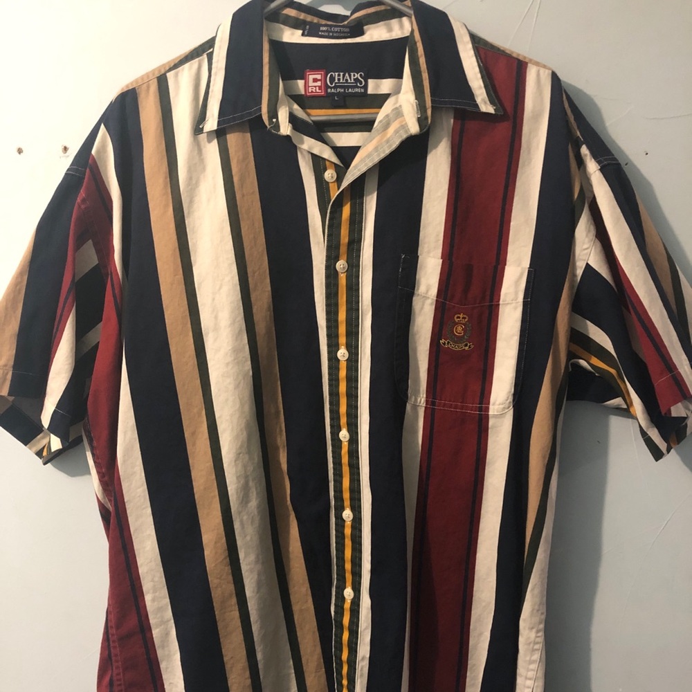 Chaps x Ralph Lauren short sleeve button down